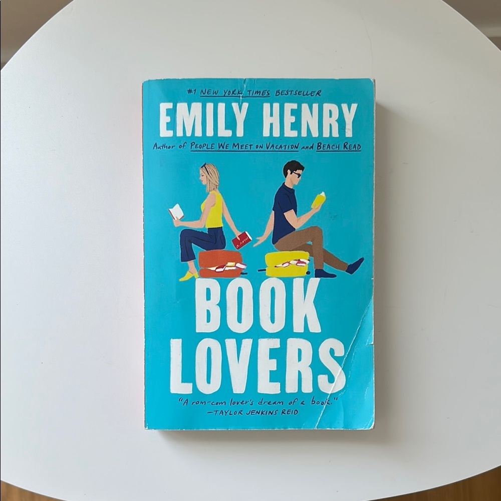 'Book Lovers' Novel - Blue Cover